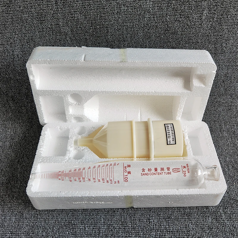 Тестер грязи из трех частей фотографический измеритель содержания песка