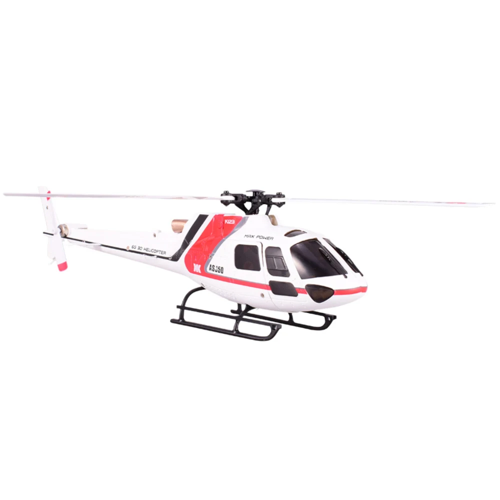 Wltoys XK AS350 K123 6CH 3D 6G система дистанционного управления бесщеточный вертолет BNF без