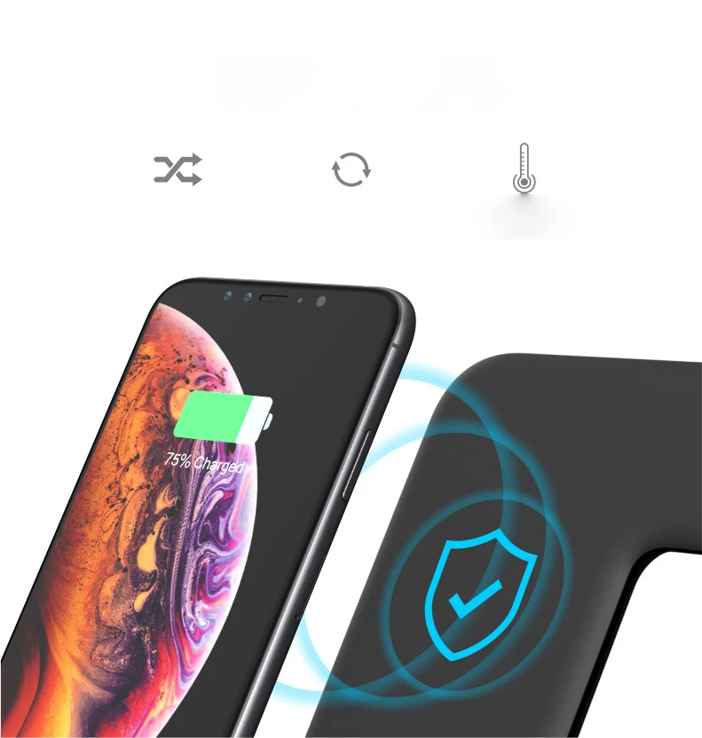 

3in1 Wireless Magnetizing Suitable for Android Apple Phone Watch Headset Multi-function 15W Fast Charge 3 In 1 Wireless Charger