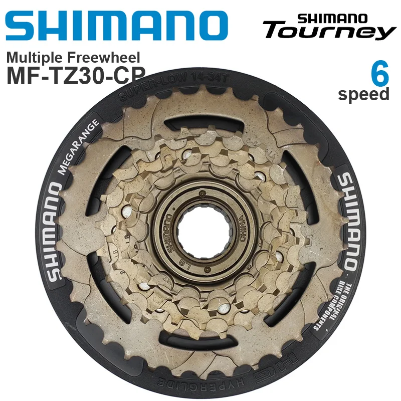 Кассета SHIMANO TOURNEY TZ30 TZ500 HG40 6 в скоростей MTB несколько свободных колес