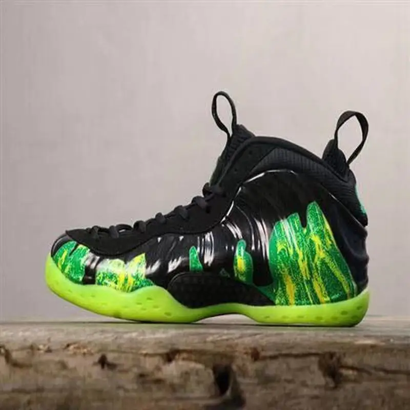 

COZOK New Big Size 11 Foam Posite Green Blue White Green Yellow Orange Sneakers Zapatos De Hombre Unisex Running Shoes