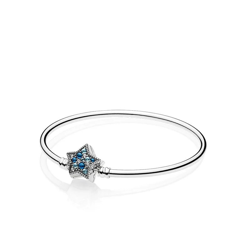 

YPD43 925 Silver Rope Bracelet Girl Birthday Party DIY Bracelet Gift