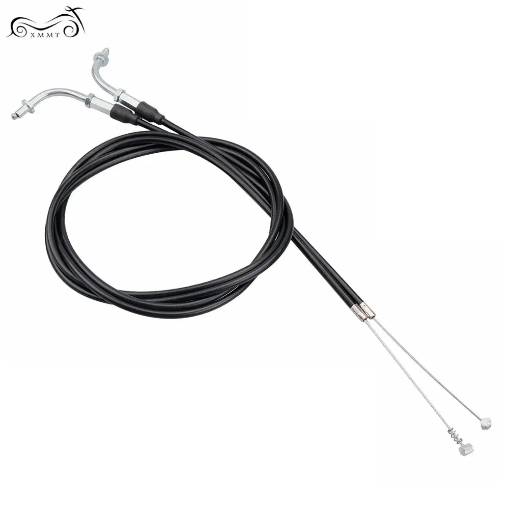 1 пара черный провод дроссельной заслонки 130 см для Harley Sportster XL1200C XL883C XL1200L XL883L Low