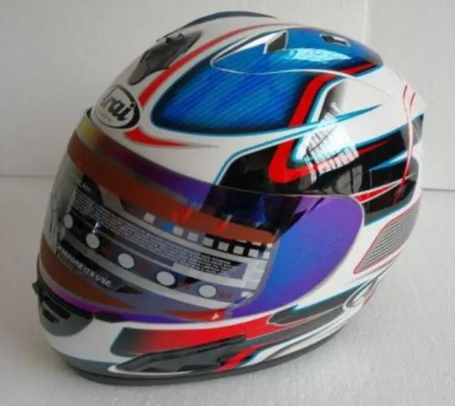 Arai шлем Rx7-Japan Топ RR5 Педро мотоциклетный шлем гоночный шлем Полнолицевой шлем мотоциклетный шлем - Цвет: 7