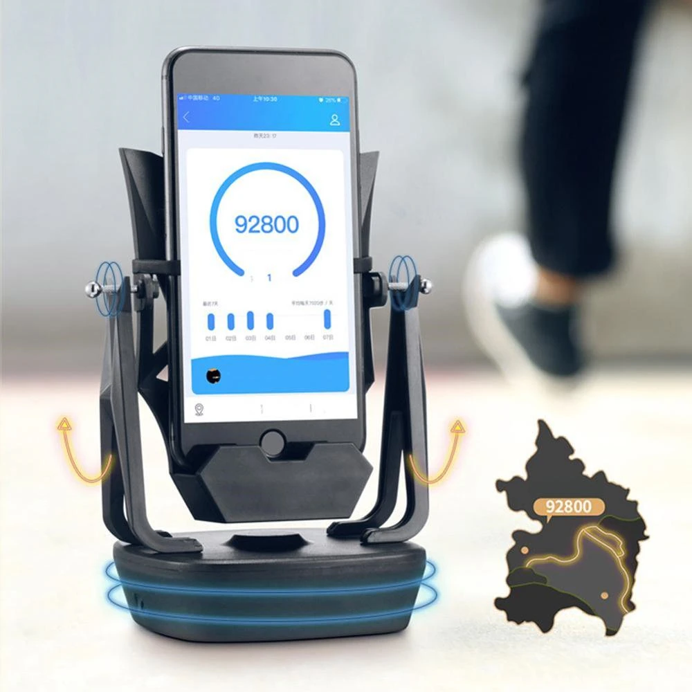 mobile swing automatic shake phone wiggler device record step stand artifact wechat motion quick steps passometer counter holder free global shipping