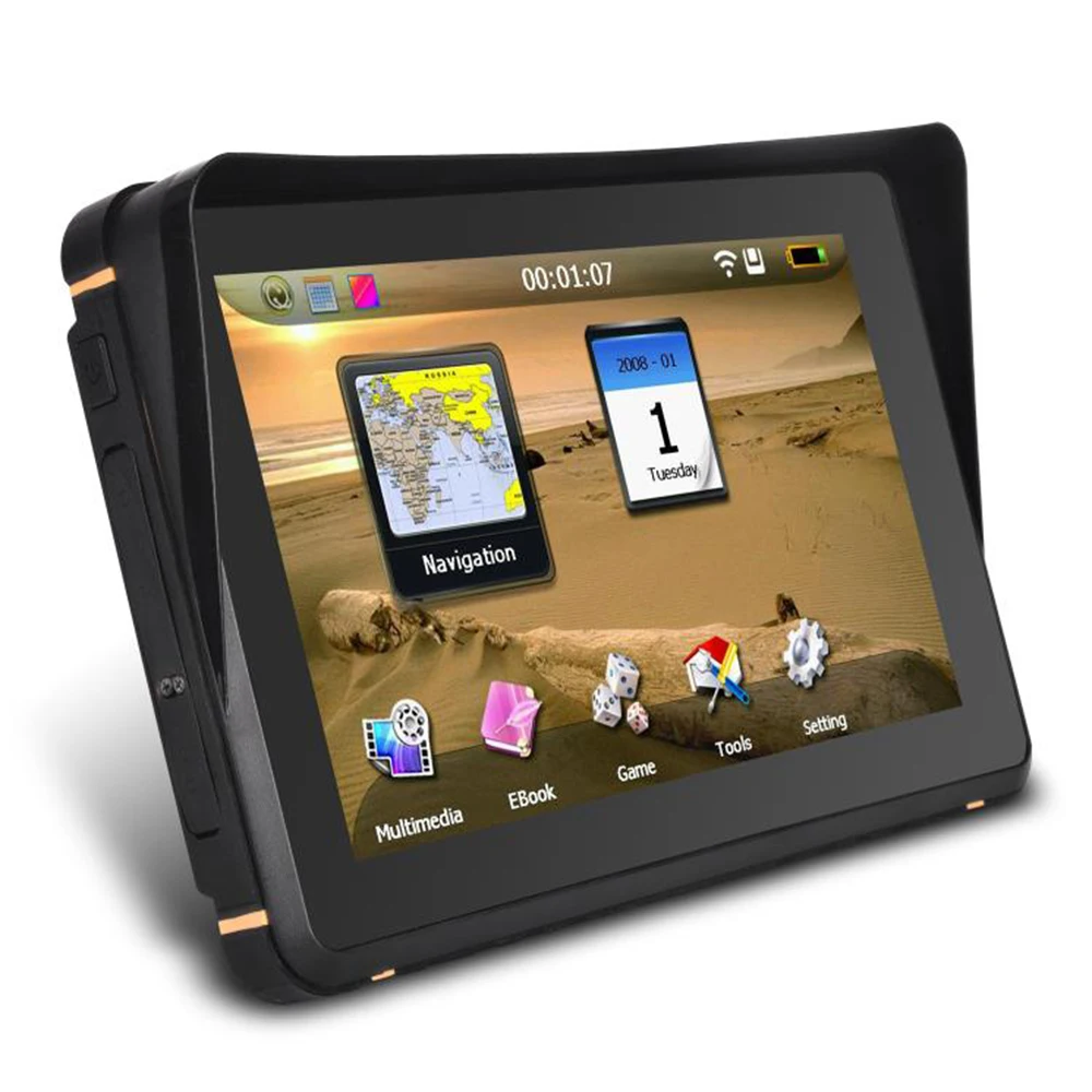 Мотоциклетная/автомобильная навигация водонепроницаемая GPS-навигация для