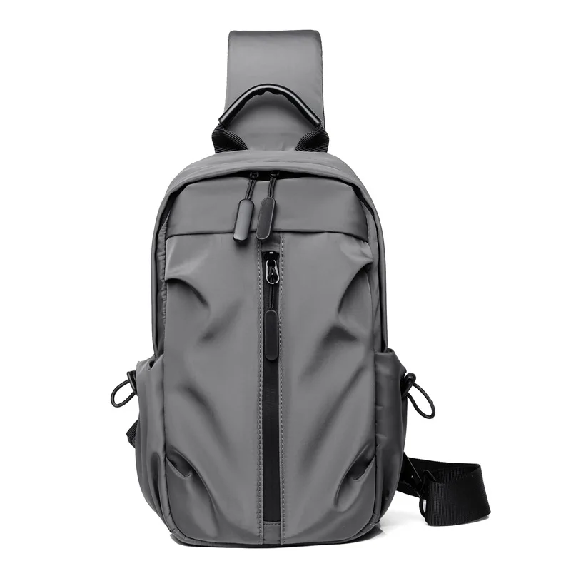 Нагрудная сумка в новом стиле, Мужская нагрудная сумка через плечо, модная многофункциональная маленькая сумочка для работы и отдыха