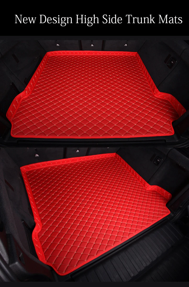 

High class car trunk mats for Mercedes Benz G500 G350 G55 G63 X166 GL550 GLS W166 GLE X204 X205 GLK GLC car styling carpet rug