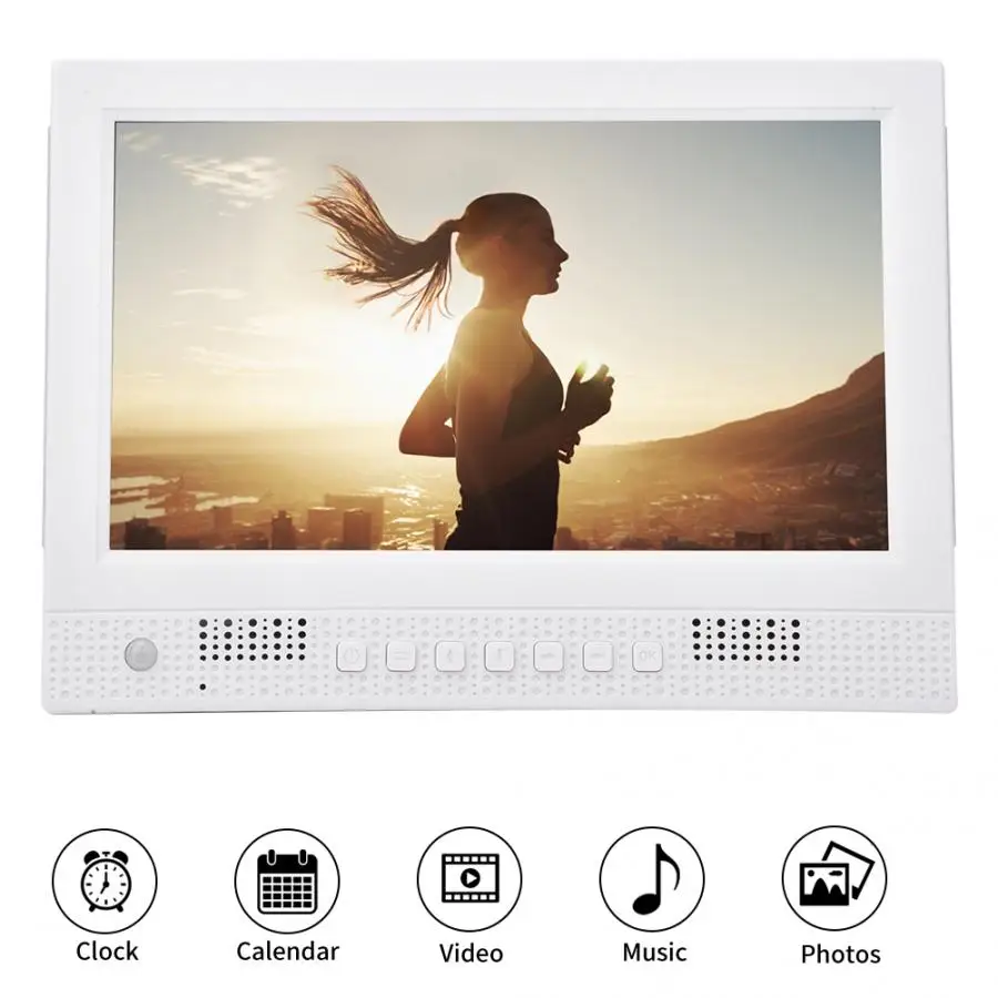 10 inch Electronic Digital Photo Frame Body Induction 1024 * 600 Resolution Support Video Play/Picture Play/Alarm | Электроника