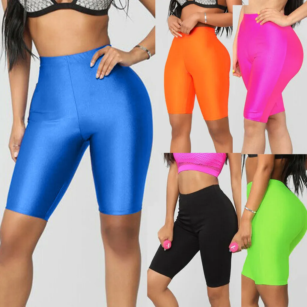 

Mallas Deporte Mujer Fashion Womens Bike Yoga Elastic High Waist Shorts Leggings Sports Casual Mayas Deportivas Mujer New