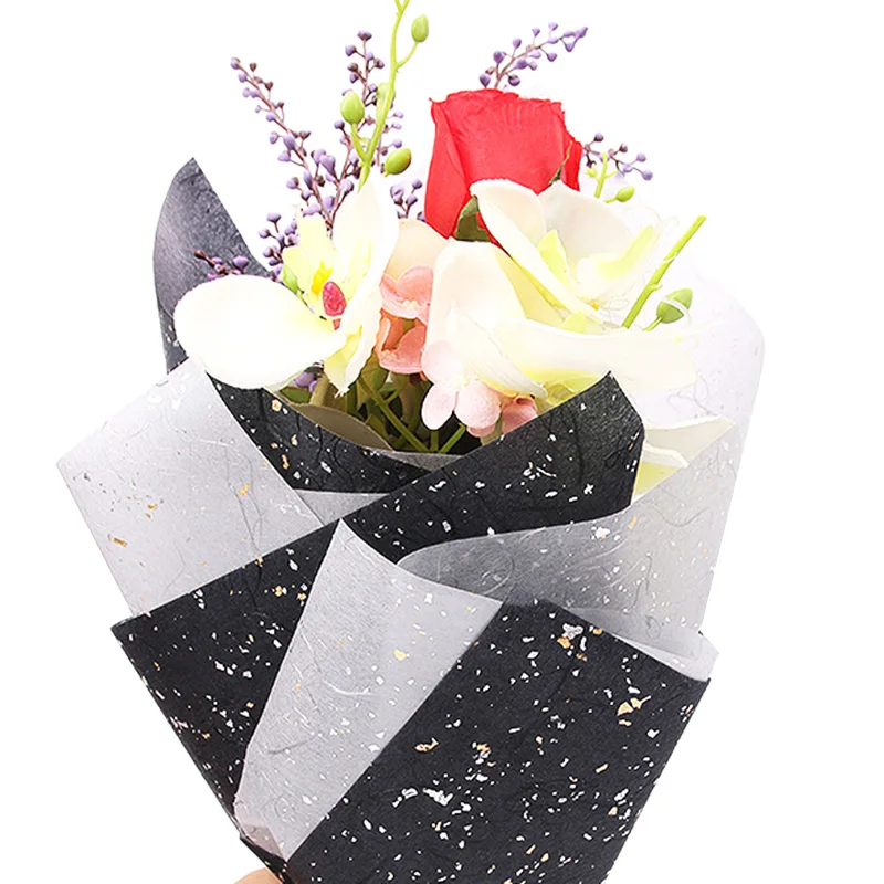 ABUI папиросная бумага с блестками 10 шт./лот упаковочная для вина цветов подарочная