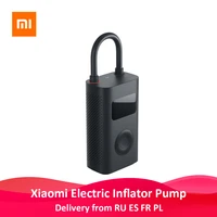 xiaomi mijia inflator portable mini led smart digital tire pressure sensor electric pump for bicycle motorcycle car soccer