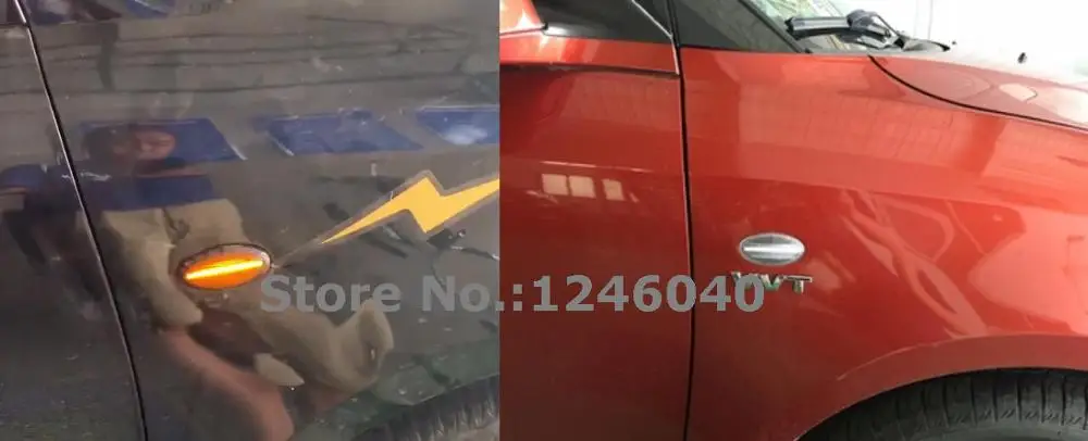 1 пара Светодиодный Боковой габаритный указатель поворота светильник для Suzuki Swift Alto SX4 Jimmy Vitar Grand Vitara Splash APV Arena Agila