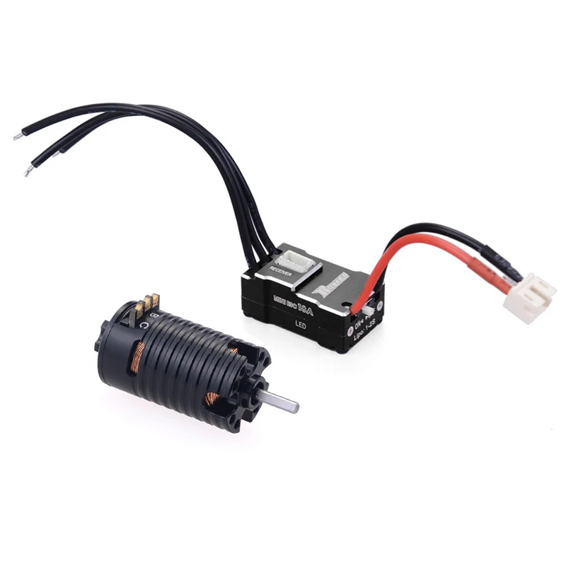 

Бесщеточный двигатель Surpass Hobby Rocket V2 Mini-z 1410 1/24 кв 1/28 кв 1/32 кв кВ 18 А ESC для радиоуправляемого автомобиля