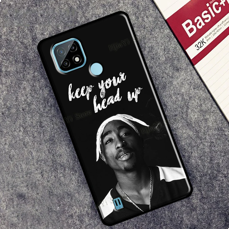 2Pac Тупак Шакур Рэппер для OnePlus Nord 2 8T 9R 7 8 9 Pro Чехол телефона Realme C3 C21 GT Neo Q3 6 - купить