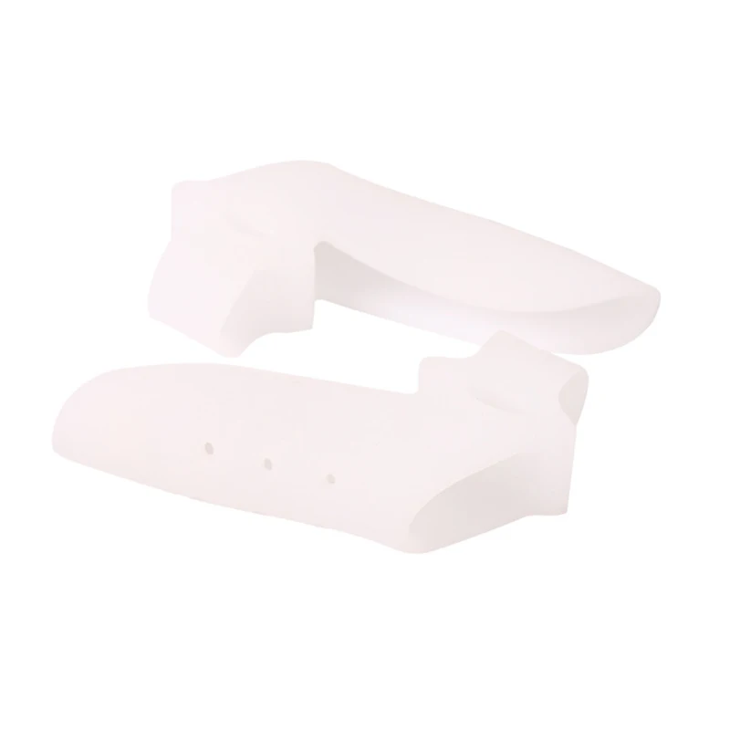 2Pcs=1Pair Toe Separator Hallux Valgus Bunion Corrector Orthotics Feet Bone Thumb Adjuster Correction Pedicure Sock Straightener