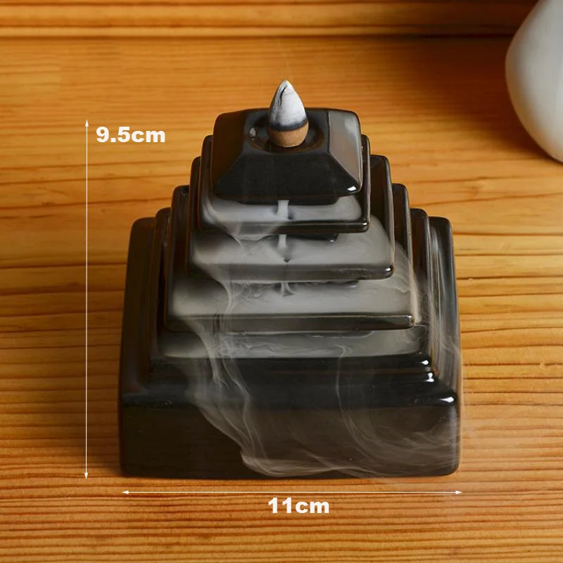 Подарочная подставка для благовоний ручной работы многослойная башня