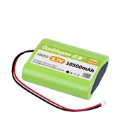 3 7 v 18650 lithium battery 10500mah rechargeable battery pack megaphone speaker protection board xh 2p plug