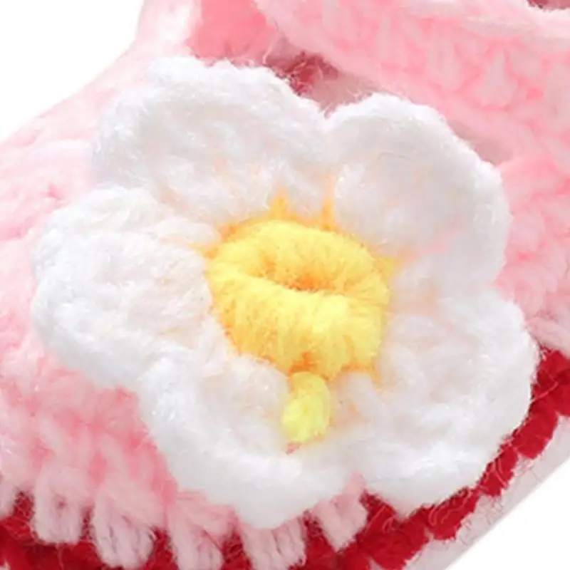 Buatan Tangan Bayi Yang Baru Lahir Anak Laki-laki Gadis Crochet Merajut Balita Sepatu