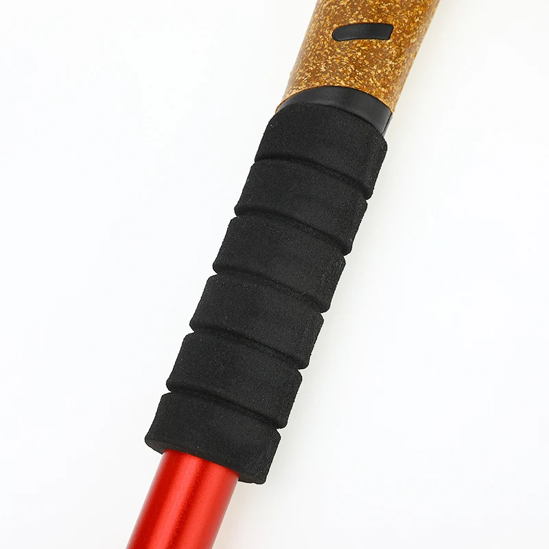 Регулируемая 3 секционная трость из алюминиевого сплава складная для