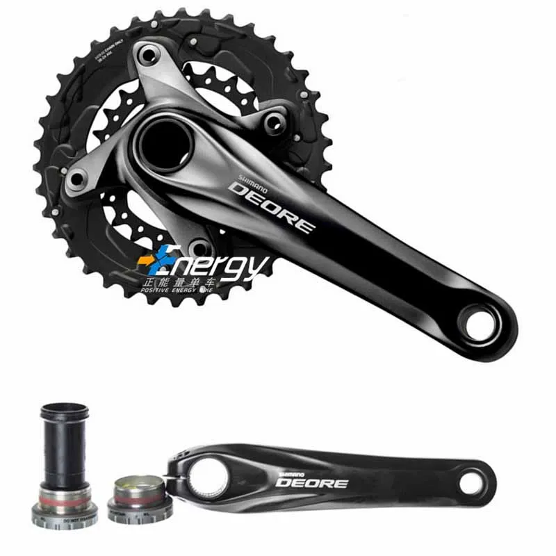 SHIMANO DEORE FC-M617 Кривошип горного велосипеда набор из алюминиевого сплава Звездочка