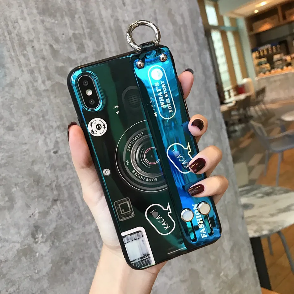 Модный чехол с ремешком на запястье для камеры Xiaomi Mi 10 Pro 9T 9 8 Note10 Чехол Lite