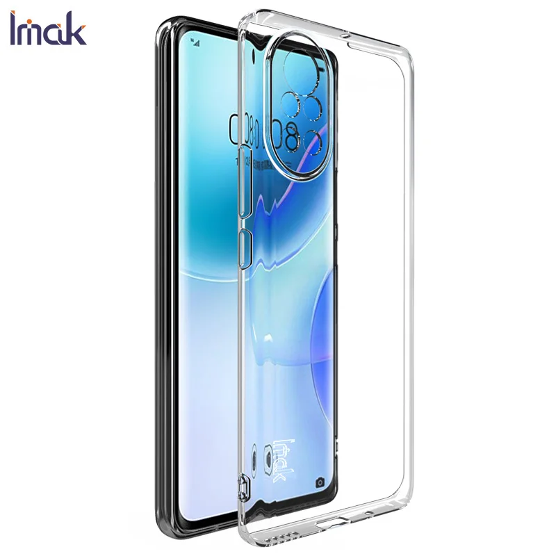 

Для Huawei Nova/8 чехол IMAK Прозрачный Ультратонкий Мягкий чехол из ТПУ на заднюю панель для телефона чехол для Huawei Nova 8 5G