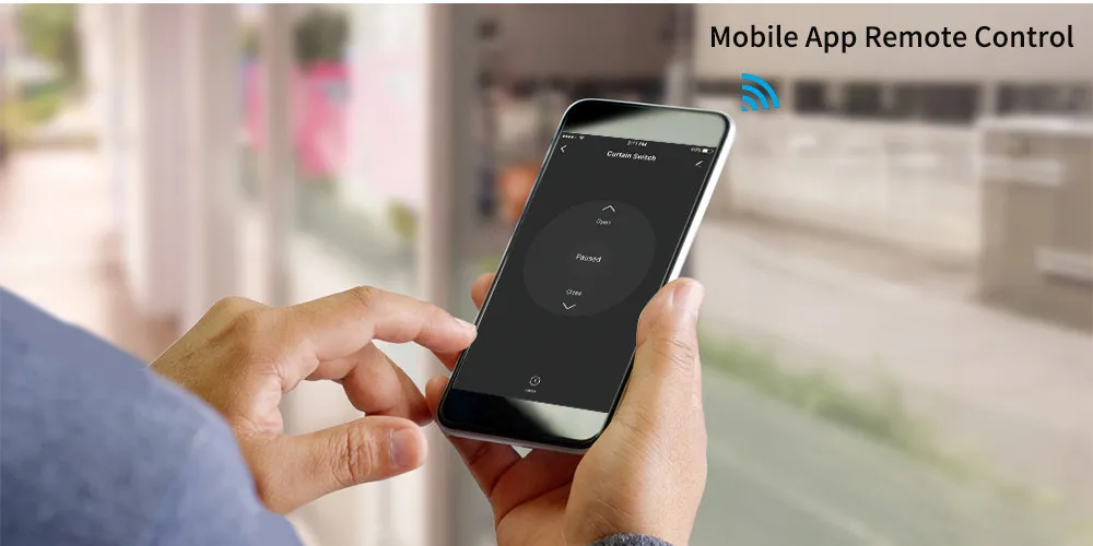 Tuya Smart WiFi переключатель жалюзи для рольставни Электрический трубчатый мотор Google Home Alexa Echo умный дом приложение таймер