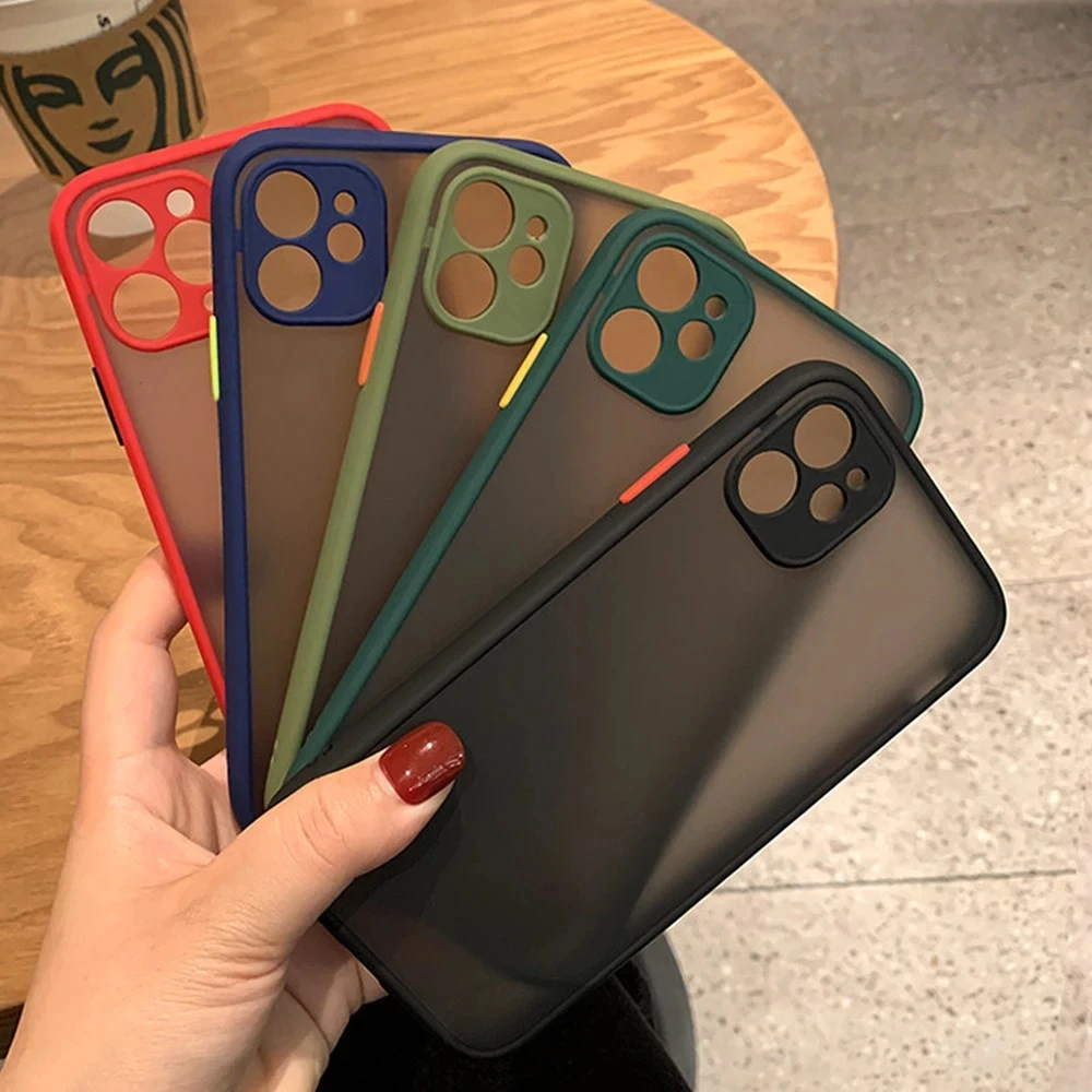 Защитный чехол для камеры Apple iPhone 11 12 Mini Pro Max 7 8 6 6S Plus XR X XS MAX SE 2020 бампер|Бамперы| |