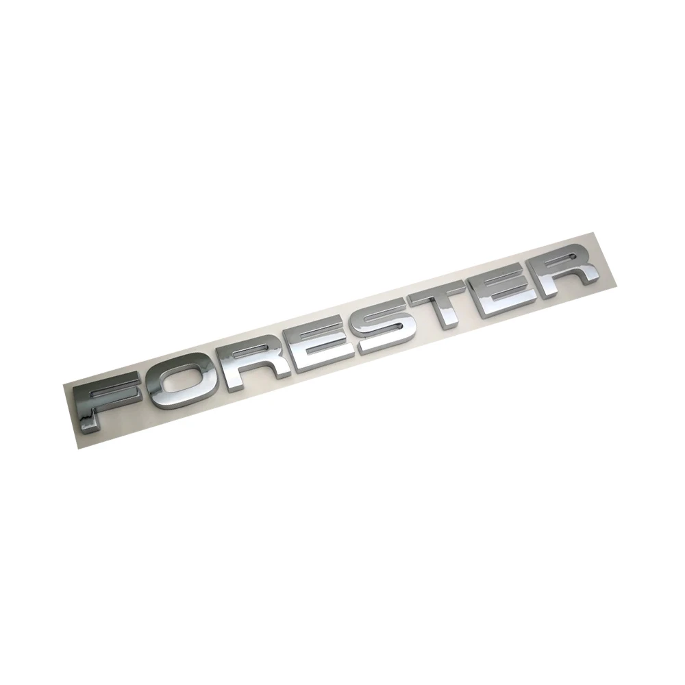 

FORESTER Label Logo Rear Sticker Trunk Sticker For SUBARU AWD FORESTER WRX SUBARU Accessories FORESTER Emblem Badge Sticker ABS