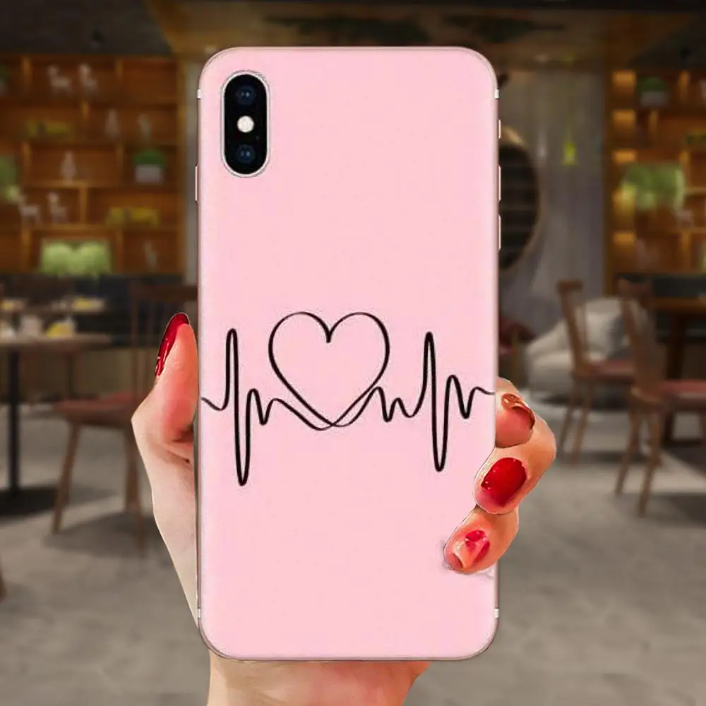 Мягкий Силиконовый ТПУ Прозрачный чехол для Motorola Moto G G2 G3 G4 G5 G6 G7 Plus Darling Be Ok Love Infinite