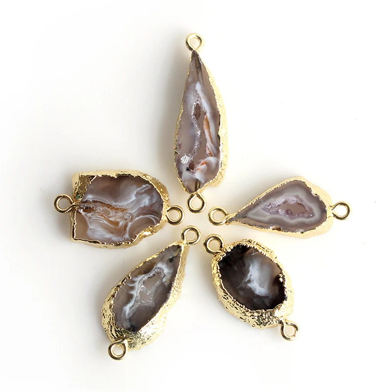 1 шт. подвеска для ожерелья из натурального агата 15 25 мм х 8 мм|Подвески| |