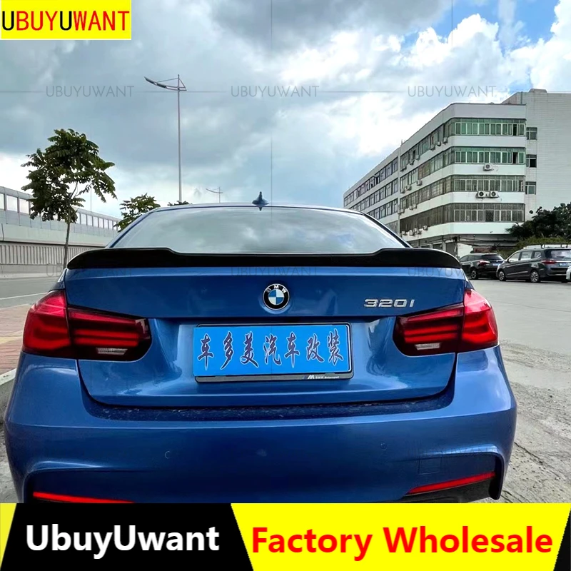 

UBUYUWANT для BMW F30 F35 M3 320i 320li 325li 328i 2012-2017, автомобильный багажник из настоящего углеродного волокна в стиле CS, спойлер, крышка крыла, большой