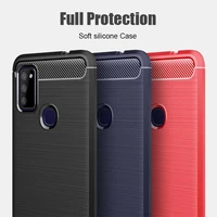 mokoemi shockproof soft case for samsung galaxy m51 m12 phone case cover