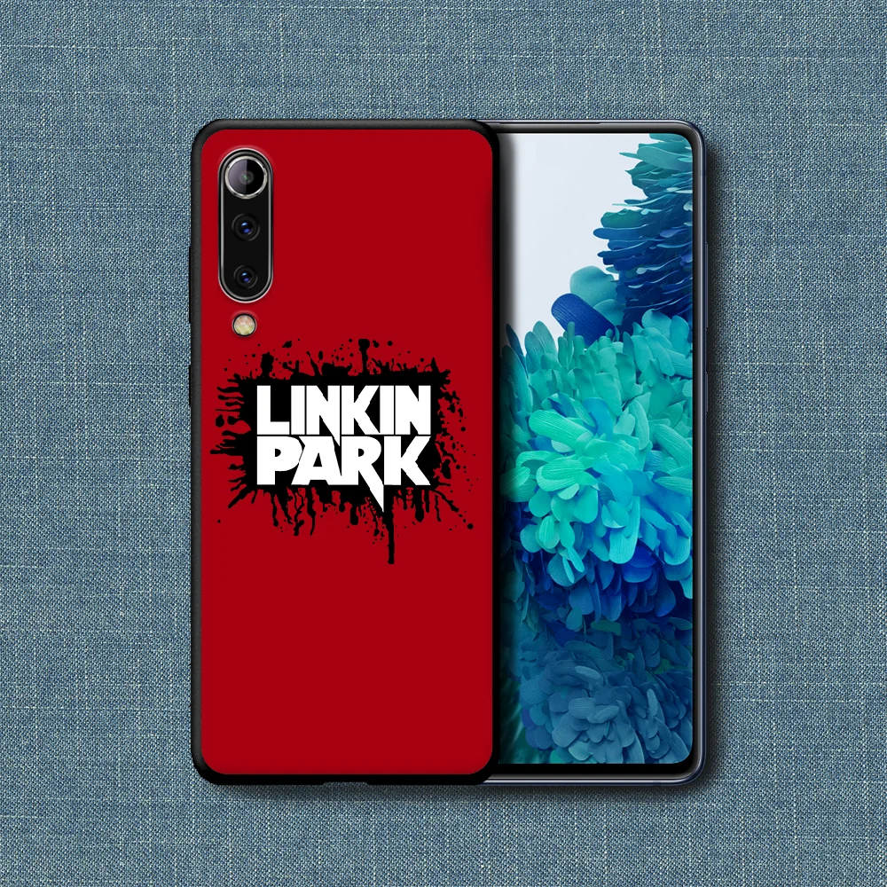 

linkin Rock And Park Phone Case For Xiaomi Mi Note 10 A3 9 MAX 3 A2 8 9 Lite Pro Ultra black Etui Tpu Prime Trend Shell Silicone