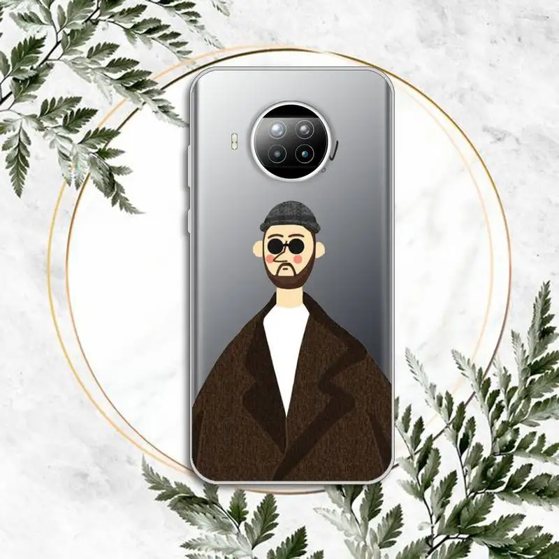 

Leon Matilda Natalie Portman Movie Phone Case Transparent for Xiaomi Redmi note 10 t 8 9 pro lite 11