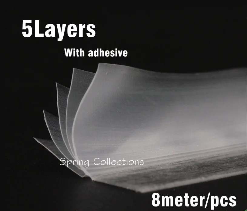 Уплотнительная лента бескаркасная алюминиевая уплотнительная полоска 8 м 5 слоев