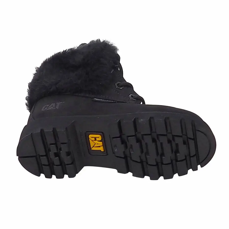 

Kids Boots Boys Caterpillar Utah Fur Wp Black Boy Boots