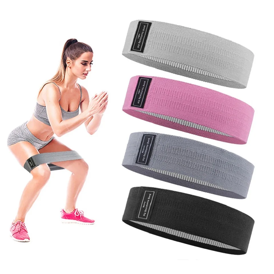 

Workout Fitness Hip Loop Resistance Bands Anti-slip Squats Expander Strength Rubber Bands Yoga Gym Training Braided Elastic Band