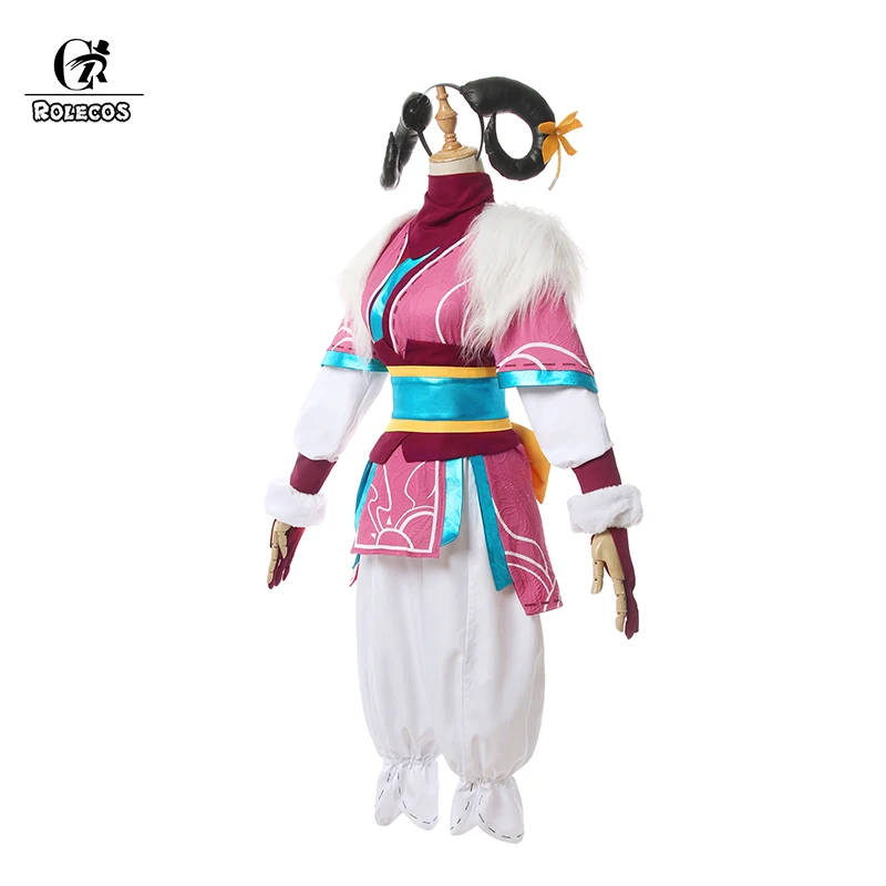 ROLECOS игры Лига Легенд Дух цветок родственных Костюмы для косплея костюмы Для