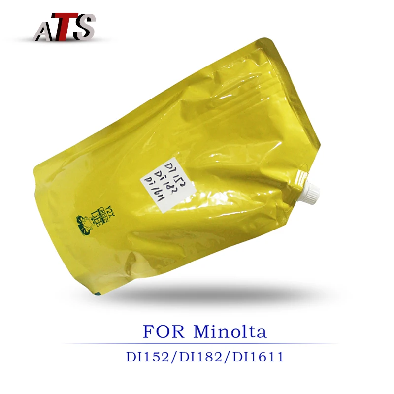 

1 кг черный тонер-порошок TN для Konica Minolta DI152 182 1611 тонер di152 DI182 DI1611, запчасти для копировальных аппаратов