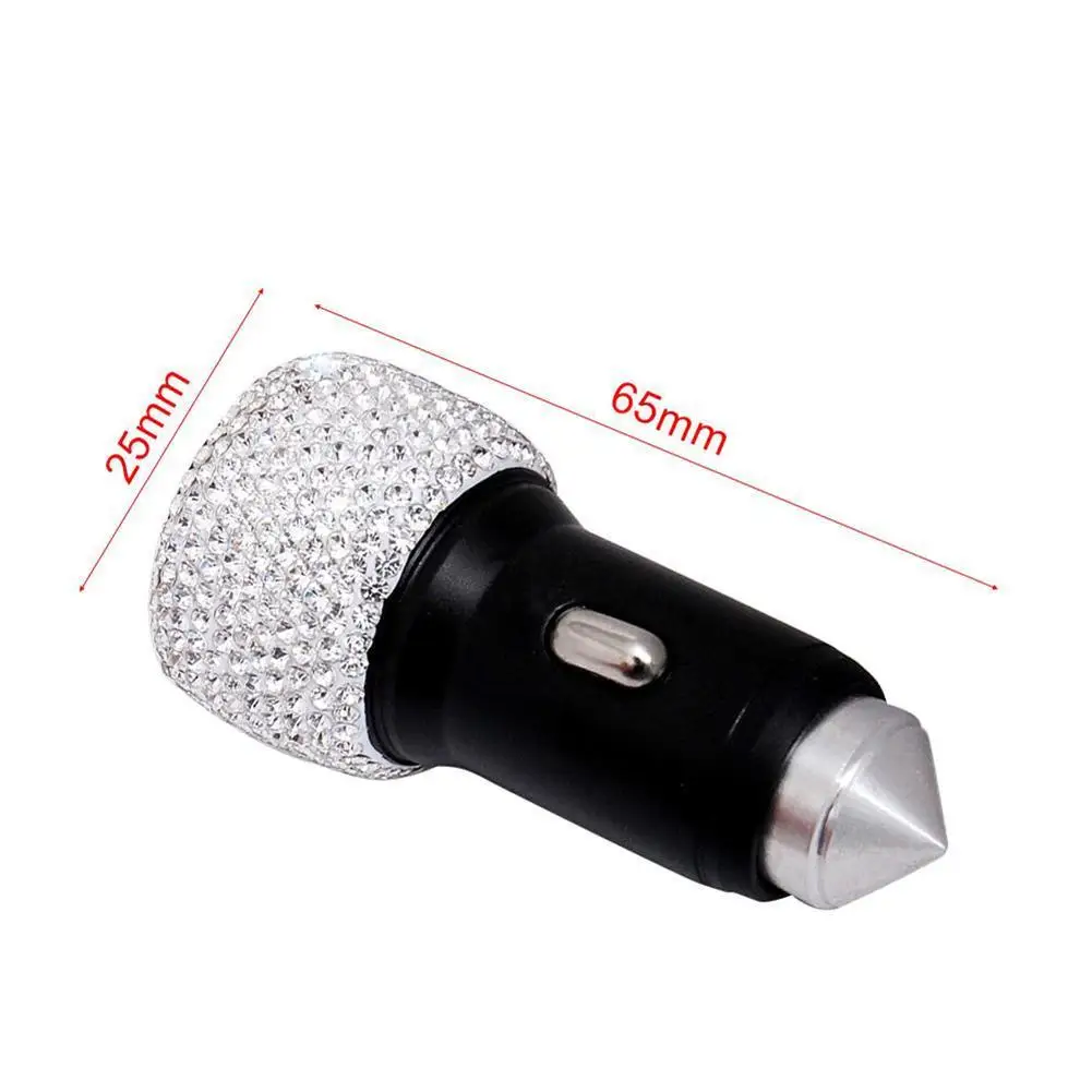 

Car mobile phone charger safety hammer design, dual smash windows help fast USB in emergencies charging, J5B2