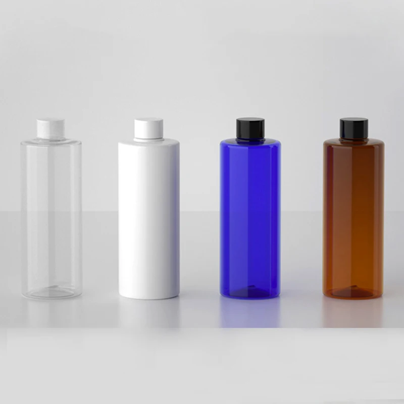 10pcs Plastic Shampoo Bottle Coke Cap Cosmetic Container Empty Hand Washing Packing Shower Gel Tube Liquid Containers 500ml | Красота и