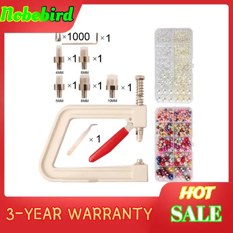 Ручная машина Стразы для фиксации жемчужных бусин Ручной пресс инструменты
