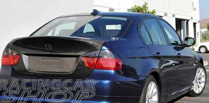 Задний багажник из углеродного волокна CSL Style 3k для BMW 3-Series E90 &amp M3 2006-2008 4 двери B059 |