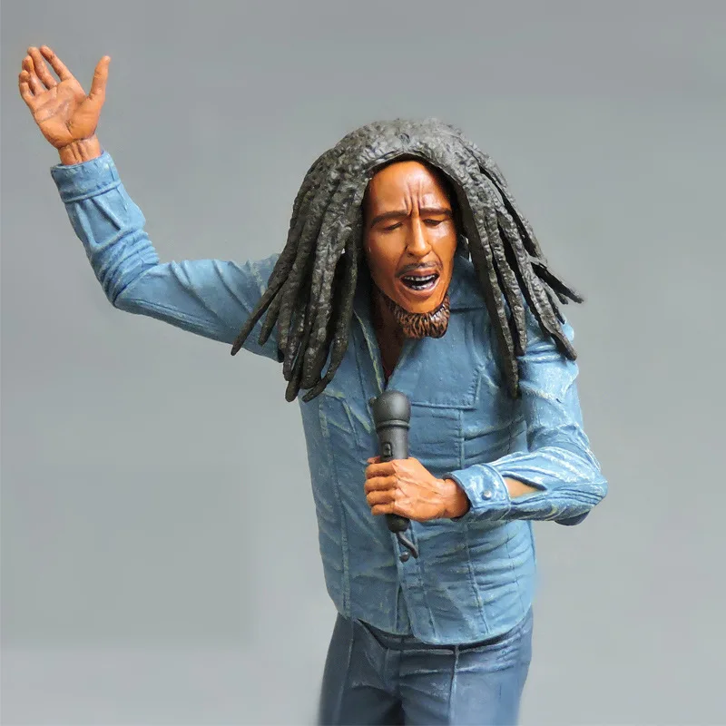 

Bob Marleay Doll Singing Style Ornaments Tabletop Decoration Action Figure Collection Present