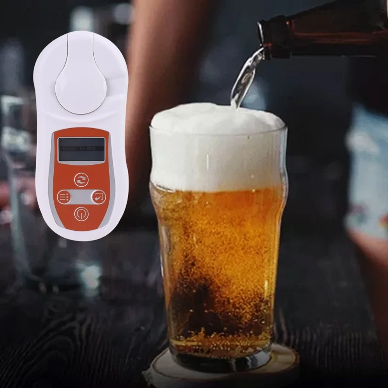 

LCD Digital Display Alcohol Tester Liquor Wine Concentration Measuring Meter R9JC