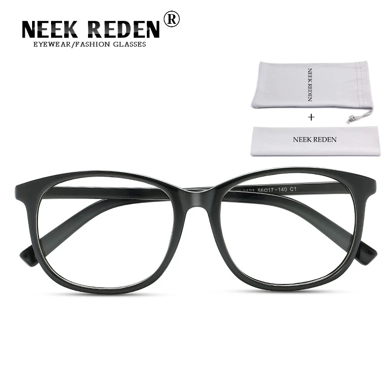 

Black Round Mens Eyewear Frames Fashion Women Sexy Plastic Glasses Frame Vintage Computer Eye Protection Acetate Eyeglasses