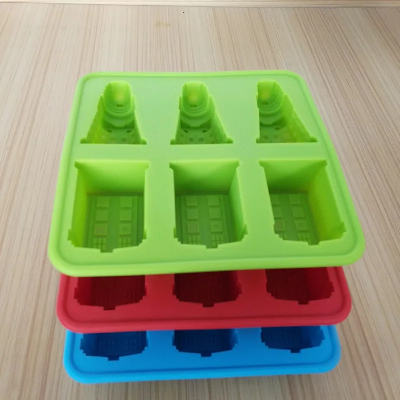 Силиконовая форма для льда с 6 отверстиями кондитерских изделий поднос конфет