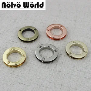 4-30-34 шт., 6 цветов, 21 мм, дюйма, люверсы с 3 винтами, круглые люверсы